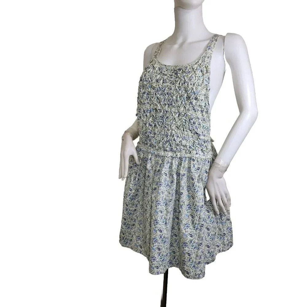 Free People Womens Junior Size XS Mini Dress Petunia Tea Combo Floral Multi (17)